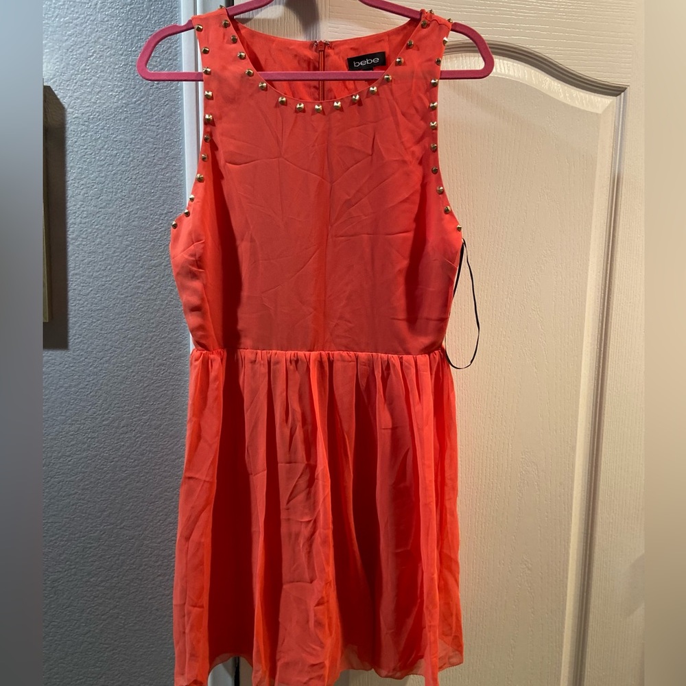 BEBE Studded Dress